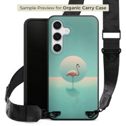 Organic Carry Case mit MagSafe schwarz Gurtband schwarz