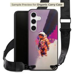 Organic Carry Case mit MagSafe schwarz Gurtband schwarz