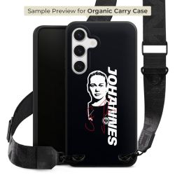 Organic Carry Case mit MagSafe schwarz Gurtband schwarz