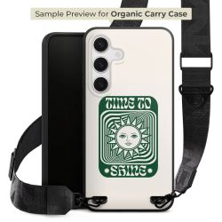 Organic Carry Case mit MagSafe schwarz Gurtband schwarz