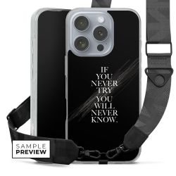 Carry Case mit Gurtband schwarz