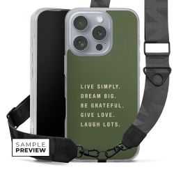 Carry Case mit Gurtband schwarz