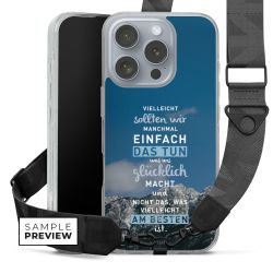 Carry Case mit Gurtband schwarz