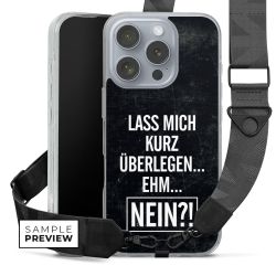 Carry Case mit Gurtband schwarz