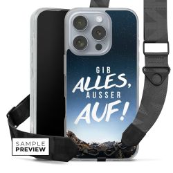 Carry Case mit Gurtband schwarz