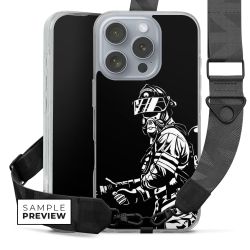 Carry Case mit Gurtband schwarz