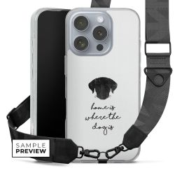 Carry Case mit Gurtband schwarz