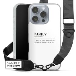 Carry Case mit Gurtband schwarz