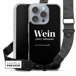 Carry Case mit Gurtband schwarz