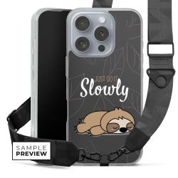 Just Do It Slowly Sloth Grey