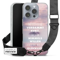 Carry Case mit Gurtband schwarz