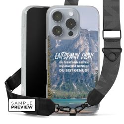 Carry Case mit Gurtband schwarz