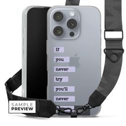 Carry Case mit Gurtband schwarz