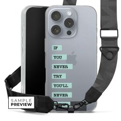 Carry Case mit Gurtband schwarz