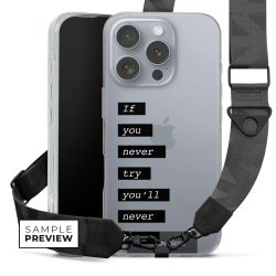 Carry Case mit Gurtband schwarz