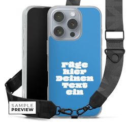 Carry Case mit Gurtband schwarz