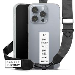 Carry Case mit Gurtband schwarz