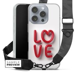 Carry Case mit Gurtband schwarz