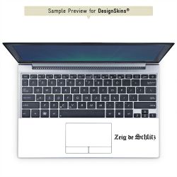 Folien für Laptops glänzend