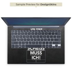 Folien für Laptops glänzend