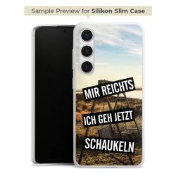 Silikon Slim Case transparent