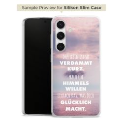 Silikon Slim Case transparent