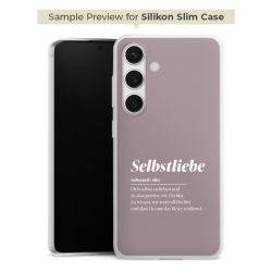 Silikon Slim Case transparent