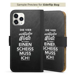 Sideflip mit Lasche schwarz/seiltliche Lasche