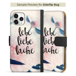 Sideflip mit Lasche schwarz/seiltliche Lasche