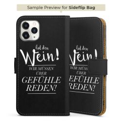 Sideflip mit Lasche schwarz/seiltliche Lasche