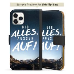 Sideflip mit Lasche schwarz/seiltliche Lasche