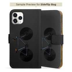 Sideflip with flap black/lateral flap