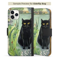 Sideflip with flap  black