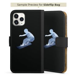 Sideflip with flap black/lateral flap