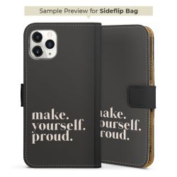 Sideflip with flap black/lateral flap