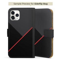 Sideflip with flap black/lateral flap