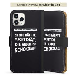 Sideflip mit Lasche schwarz/seiltliche Lasche