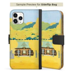 Sideflip with flap black/lateral flap