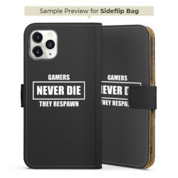 Sideflip with flap black/lateral flap