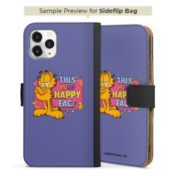 Sideflip Fodral med flap svart