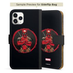 Sideflip with flap black/lateral flap