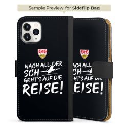 Sideflip mit Lasche schwarz/seiltliche Lasche