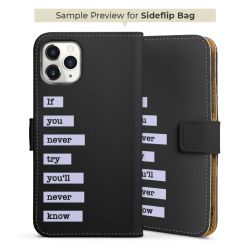 Sideflip with flap black/lateral flap