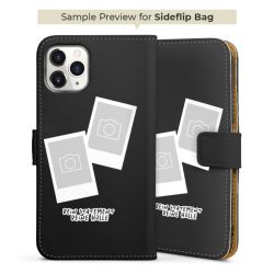 Sideflip mit Lasche schwarz