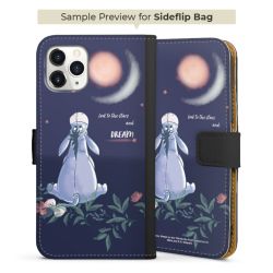 Sideflip Fodral med flap svart