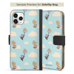 Sideflip mit Lasche schwarz