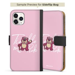 Sideflip mit langer Lasche schwarz