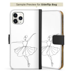 Sideflip with flap  black