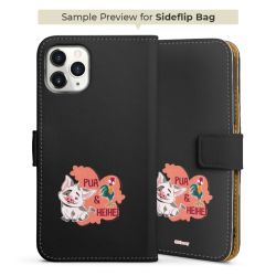 Sideflip with flap black/lateral flap