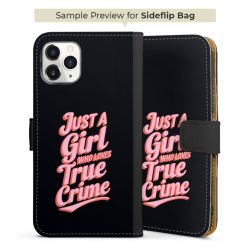 Sideflip Fodral med flap svart